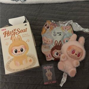 Authentic Have A Seat The Monsters Labubu - Open Box - Dada